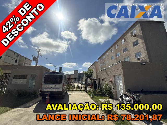 Apartamento 2 quartos com 41,19 m² privativos
