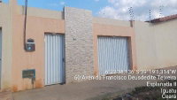 Casa 3 quartos, 2 banheiros, 100m² construída, desocupada