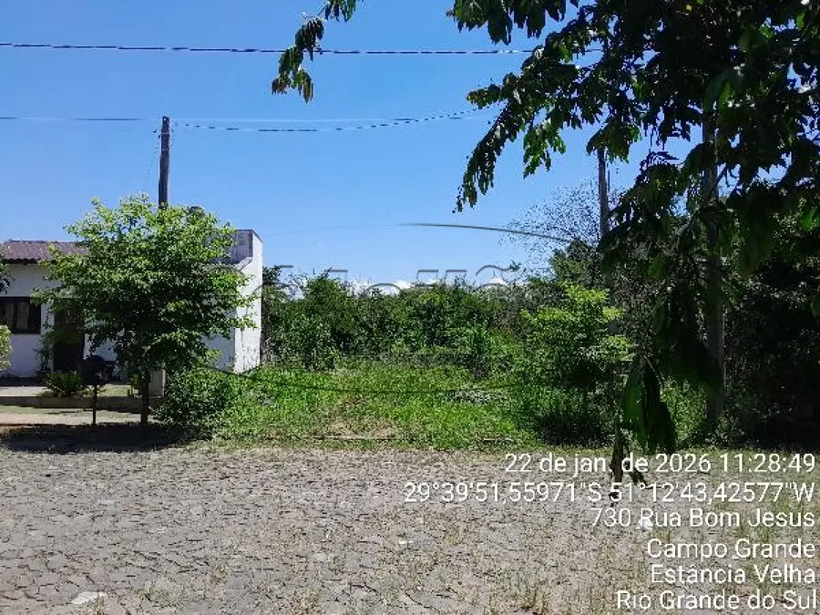 Terreno 251m² em Estância Velha/RS - Lance Inicial R$64.571