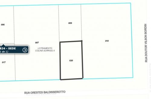 Terreno Urbano de 375m² em Caxias do Sul