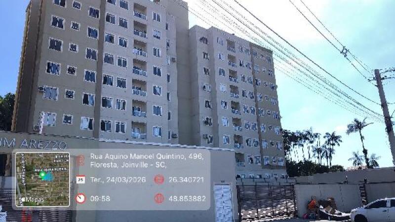 Apartamento 2 quartos, 44,32m², 1 vaga - Joinville/SC