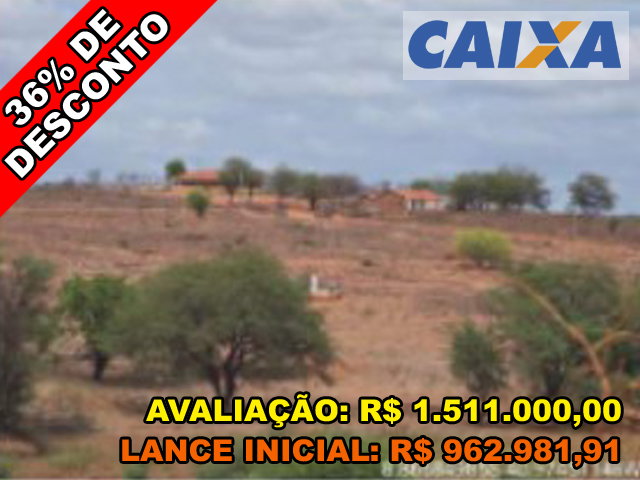 Terreno rural de 3.500.000m² em Casa Nova