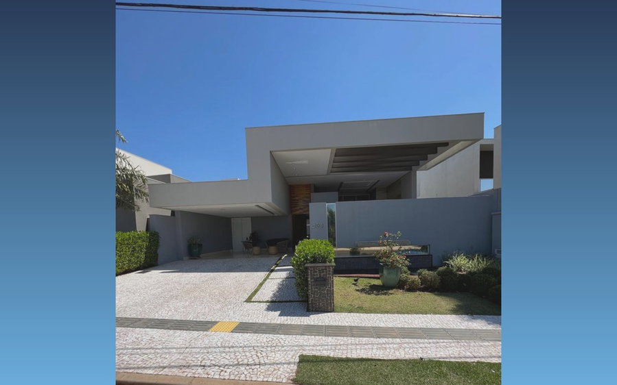 Casa em Condomínio Fechado com 192m² em Campo Grande/MS