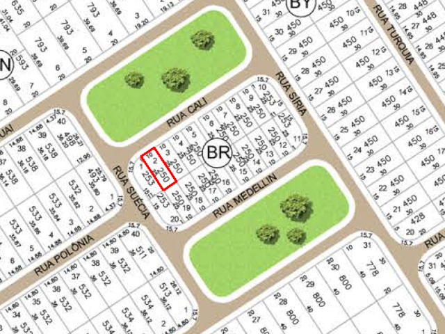 Terreno de 250m² em Arandu/SP