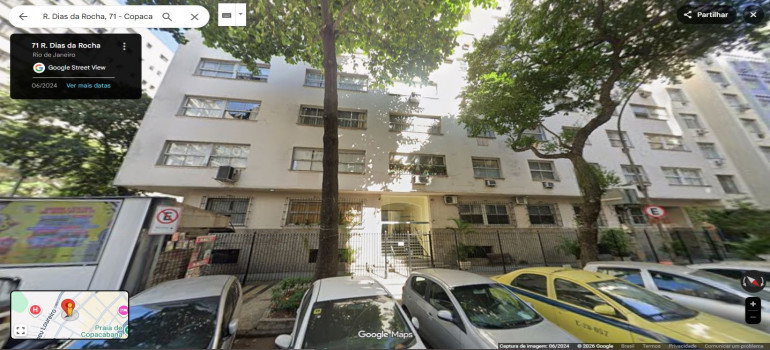 Apto 1001 com 205m² e 1 vaga em Copacabana