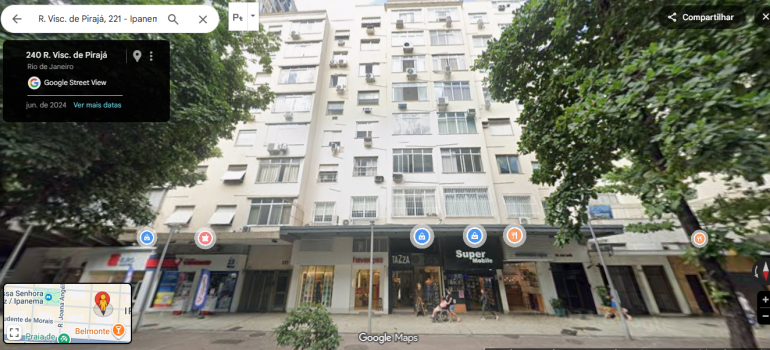Apartamento em Ipanema com 1 quarto e 1 banheiro