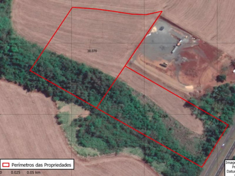 Lote amplo de 42.611 m² desocupado, ideal para investimento
