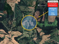 Sítio com 12,50 hectares em Linha Baixo Xaxim