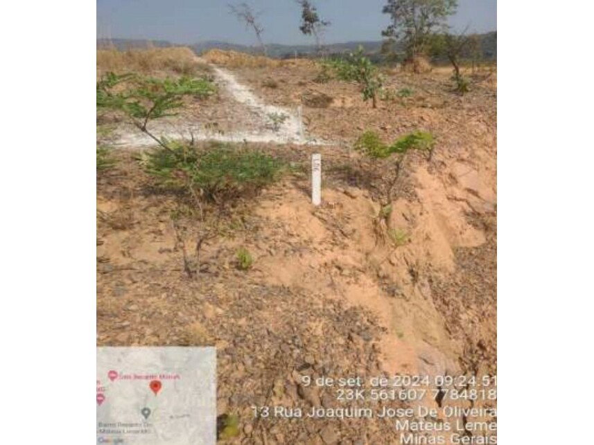 Terreno de 360m² em Mateus Leme