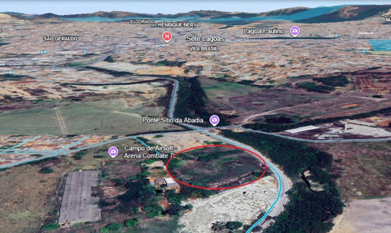 Terreno 16.400m² com Casa e Barracão -