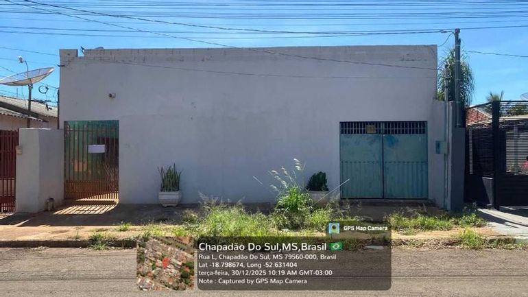 Casa em Chapadão do Sul com 1 quarto e 500m² de terreno