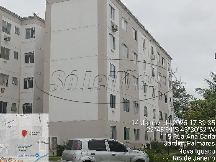 Apartamento 2 quartos em Nova Iguaçu com 43,3m²