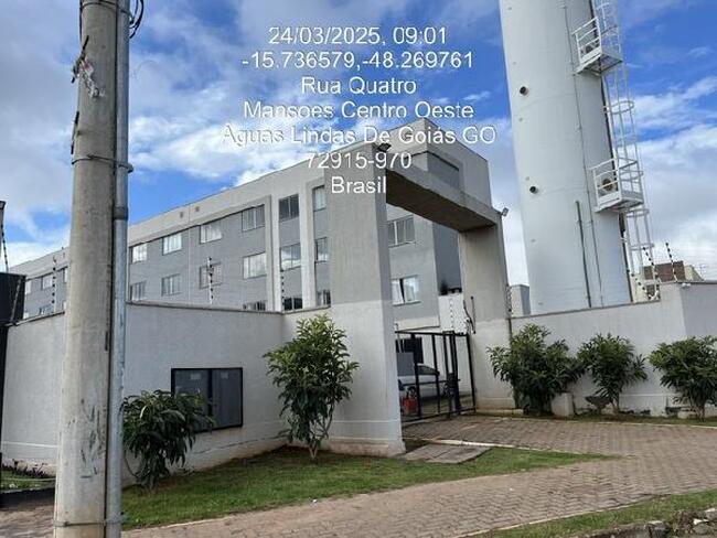 Apartamento com 2 quartos em Águas Lindas de Goiás
