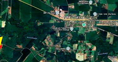 Chácara Rural com Casa, Estrebaria e Garagem - Área 66.484,7 m² - Desocupada