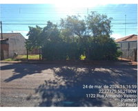 Terreno de 2.426,95 m² no Centro de Palmital/SP - Ótima Localização