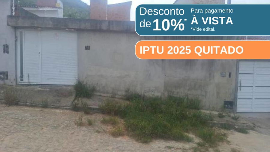 Casa em São José - Caruaru/PE com 57m² e terreno de 200m²