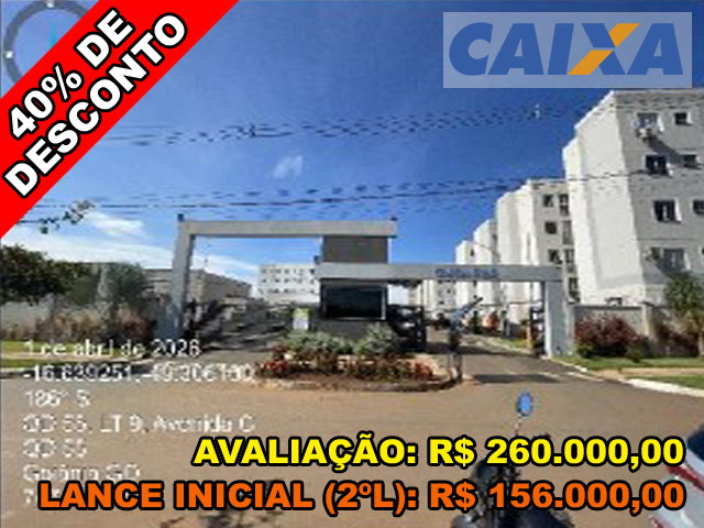 Apartamento com 2 quartos e 50,82m² em Goiânia