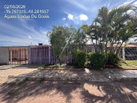 Casa com 2 Quartos e Varanda em Águas Lindas de Goiás