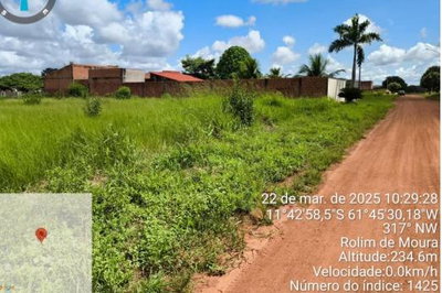 Terreno Urbano com 240m² em Rolim de Moura/RO