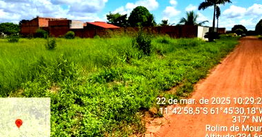 Terreno Urbano com 240m² em Rolim de Moura/RO