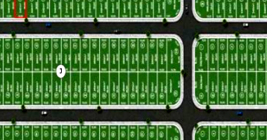 Terreno desocupado com 240m², lote 34, pronto para regularização