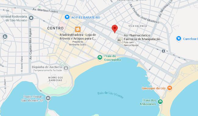 Apartamento 26,97m² - Centro, São Vicente/SP