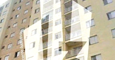 Apartamento 2 quartos, 1 banheiro, 1 vaga, 46m² privativos, desocupado