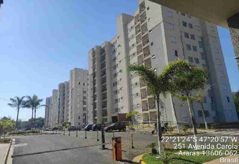 Apartamento com 2 Quartos e 1 Vaga em Araras