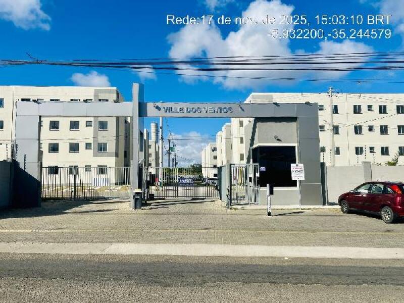 Apartamento com 2 quartos e 1 vaga em Parnamirim/RN
