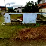 Terreno Urbano de esquina, 319m², obra inacabada