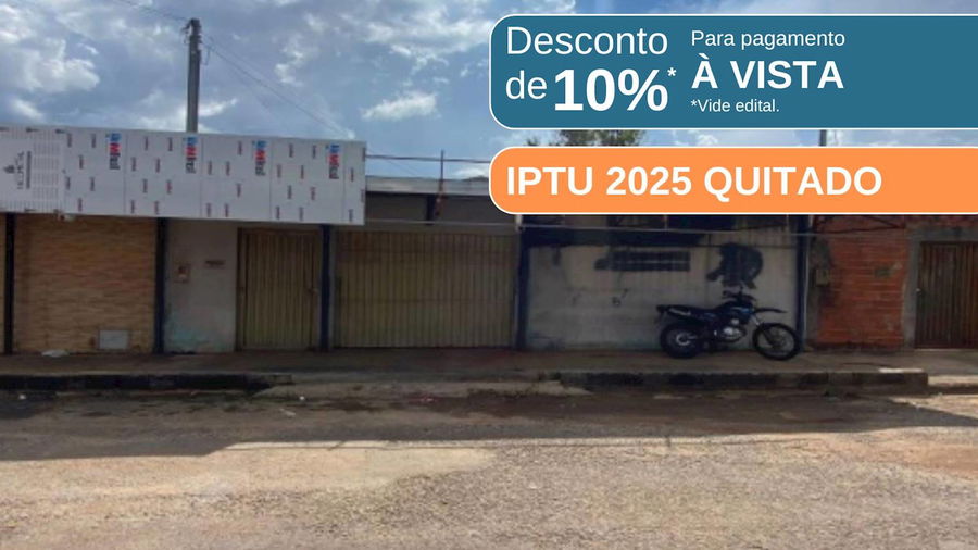 Casa com 41,13m² construídos em Anápolis/GO