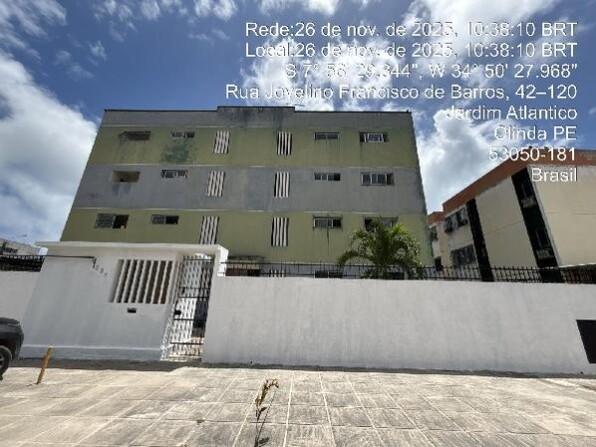 Apartamento em Olinda/PE com 2 Quartos e 1 Vaga