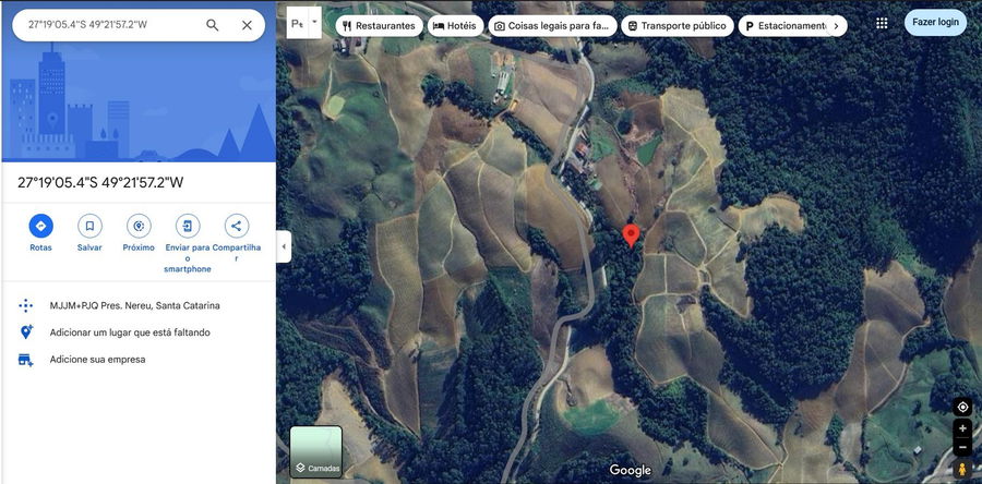 Dois Imóveis Rurais em Nereu - SC com Área Total de 100.450 m²