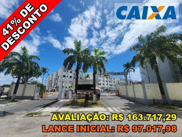 Apartamento 2 quartos com 42,53m² privativos e 1 vaga em Jaboatão dos Guararapes/PE