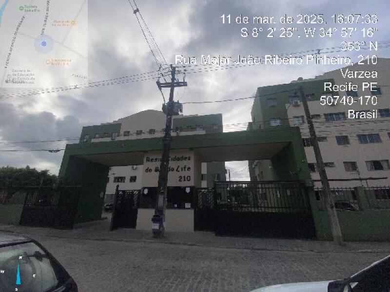 Apartamento 48,28m², 3 quartos, Várzea, Recife