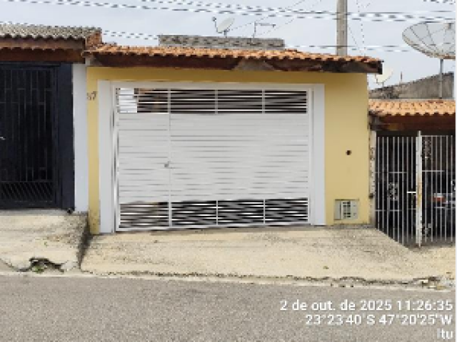 Casa com 2 quartos e 1 vaga em Itú/SP