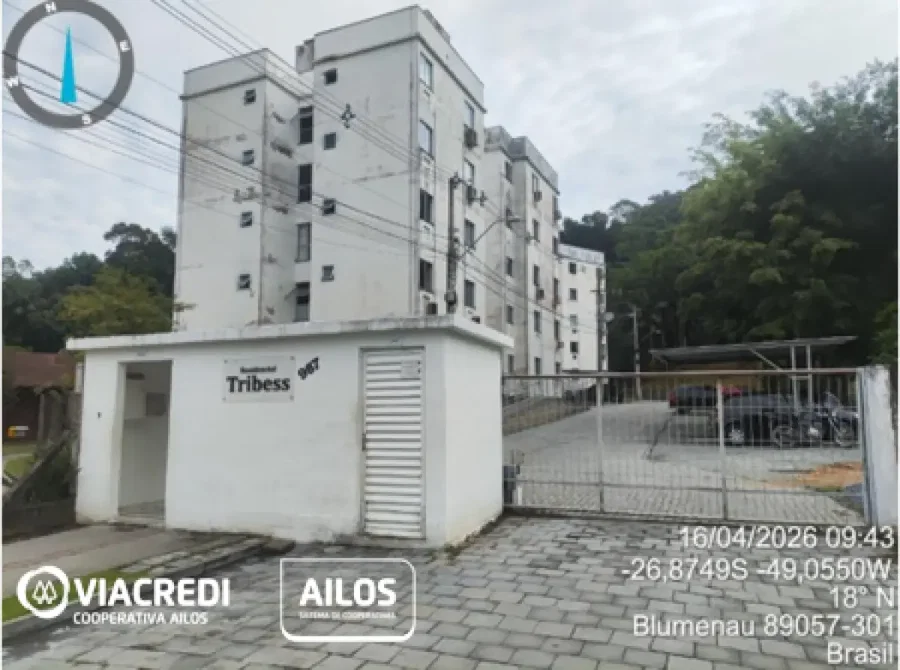 Apartamento 2 dorms, 58m², Blumenau/SC -