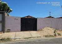 Casa residencial em Parnaíba(PI) com 3 quartos e 2 banheiros