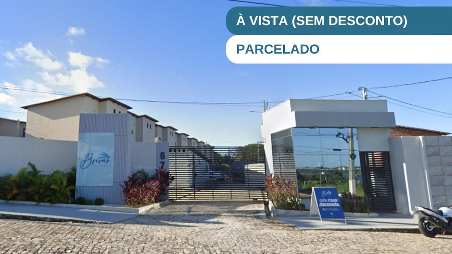 Casa no Condomínio Residencial Brisas da Lagoa, 69,42 m², 1 quarto