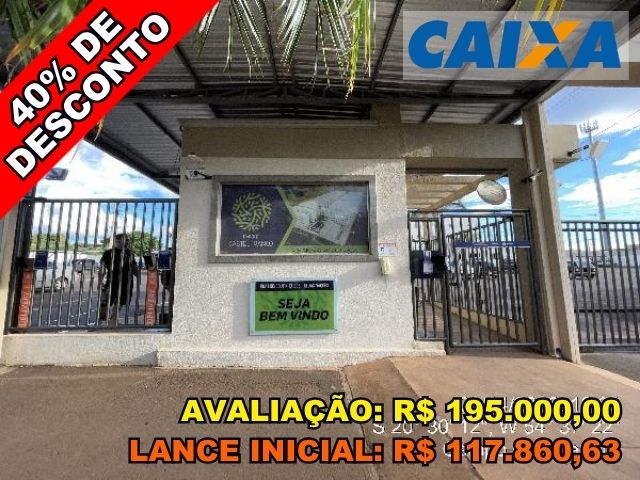 Apartamento com 2 quartos e vaga de garagem em Campo Grande
