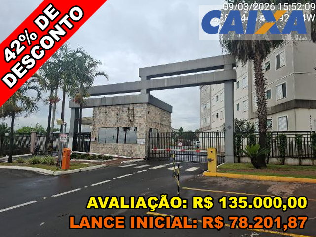 Apartamento com 2 quartos e vaga de garagem em Araras/SP