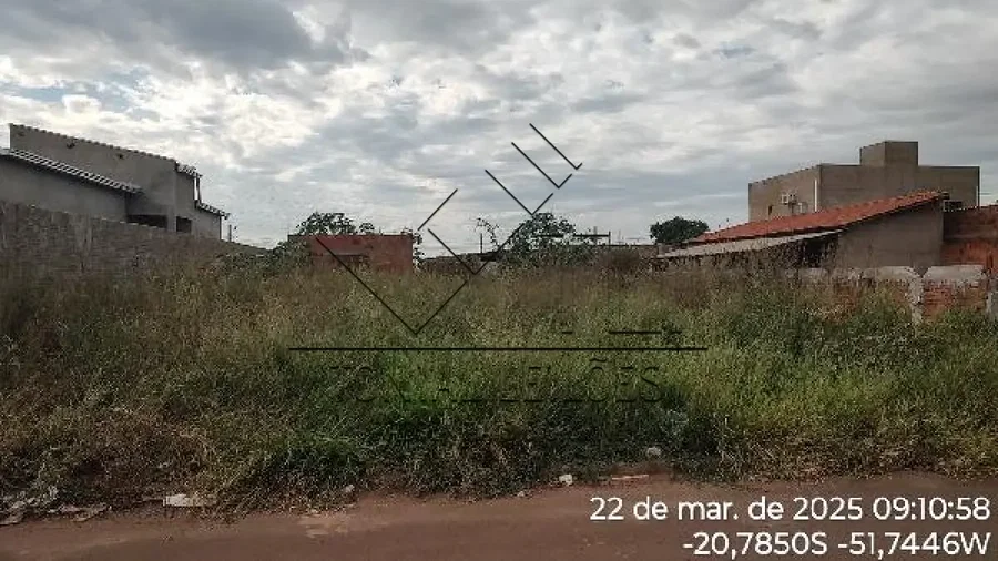 Terreno em Tres Lagoas/MS com 360m²