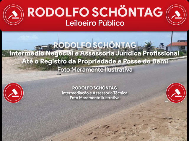 Lote urbano à beira mar com 800m² em estado natural