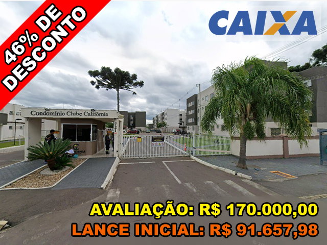 Apartamento 2 Quartos com Vaga em Campo Largo
