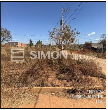 Terreno 309,82m² em Unai/MG - Residencial Vitória