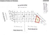 Terreno de 590,43m² em loteamento planejado
