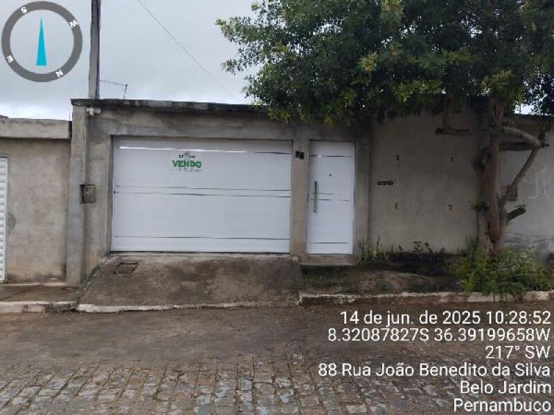 Casa com 2 quartos em Belo Jardim/PE