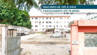 Apartamento 40 m² com área construída de 48,74 m², imóvel