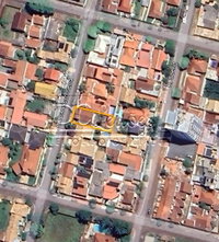 Terreno 360m² com casa 3 quartos em Campo Grande - MS