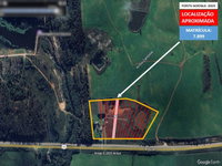 Terreno de 4.431,15m² na BR-293, sem benfeitorias